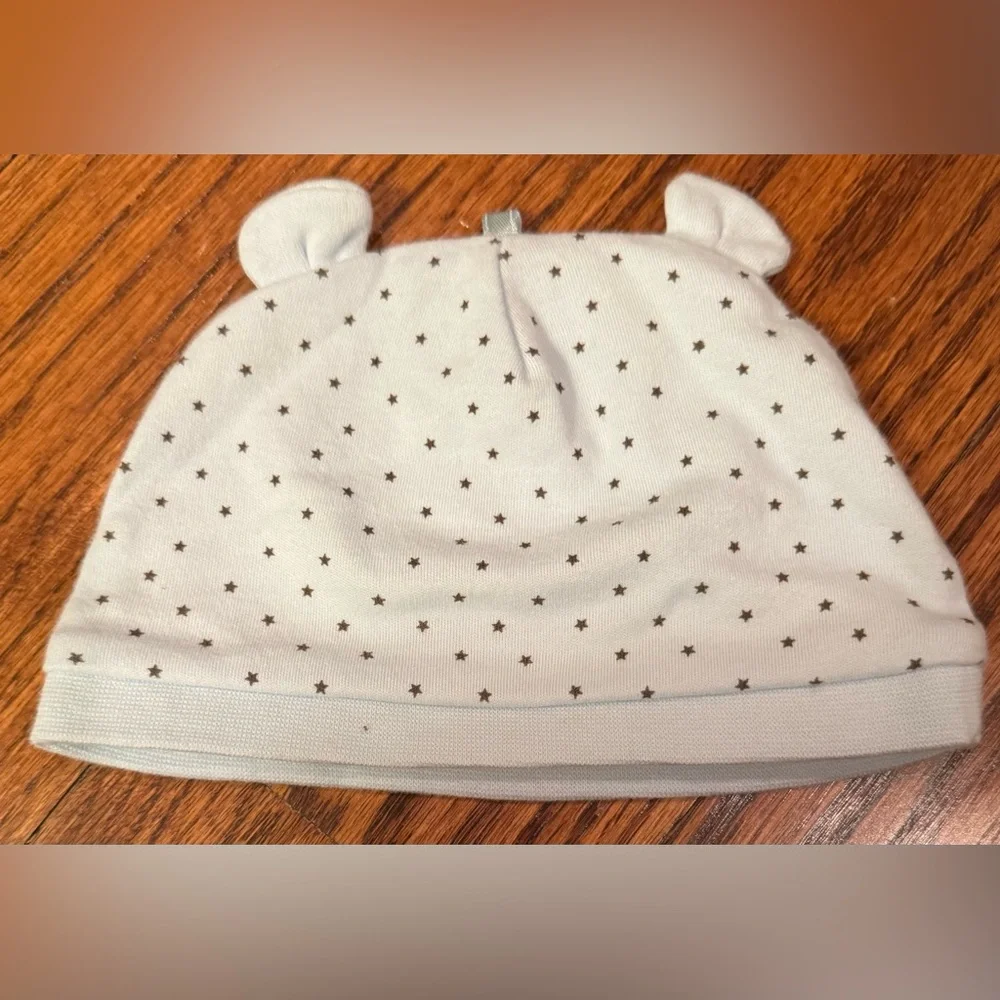 Lot of 3 Newborn Baby Hats - Winnie the Pooh / Bear themed